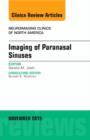 Image for Imaging of paranasal sinuses