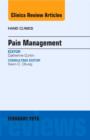 Image for Pain management : Volume 32-1