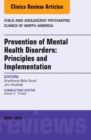 Image for Prevention of mental health disorders  : principles and implementation