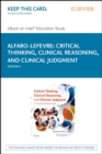 Image for Critical thinking, clinical reasoning, and clinical judgment: a practical approach