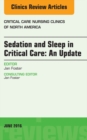 Image for Sedation and sleep in critical care : volume 28-2