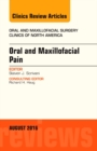 Image for Oral and maxillofacial pain