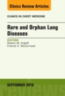 Image for Rare and Orphan Lung Diseases, An Issue of Clinics in Chest Medicine : Volume 37-3