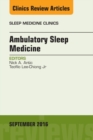 Image for Ambulatory sleep medicine : Volume 11-3