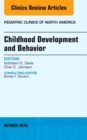 Image for Childhood development and behavior : Volume 63-5