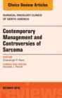 Image for Contemporary Management and Controversies of Sarcoma, An Issue of Surgical Oncology Clinics of North America : Volume 25-4