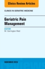 Image for Geriatric pain management : Volume 32-4