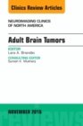 Image for Adult brain tumors : Volume 26-4
