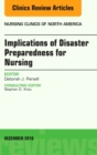 Image for Implications of disaster preparedness for nursing : Volume 51-4