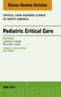 Image for Pediatric Critical Care: Critical Care Nursing Clinics of North America