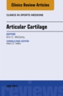 Image for Articular Cartilage, An Issue of Clinics in Sports Medicine, E-Book : Volume 36-3