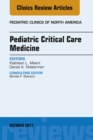 Image for Pediatric critical care medicine