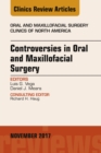 Image for Controversies in oral and maxillofacial surgery
