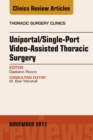 Image for Uniportal/single-port video-assisted thoracic surgery : 27-4