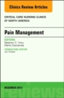 Image for Pain Management, An Issue of Critical Nursing Clinics
