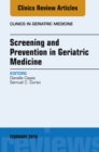 Image for Screening and Prevention in Geriatric Medicine : 34-1