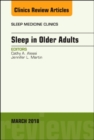 Image for Sleep in older adults : Volume 13-1