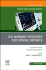 Image for ICU nursing priorities for stroke patients : Volume 32-1