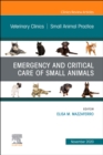 Image for Emergency and critical care of small animals
