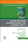 Image for Autism spectrum disorder across the lifespanPart II : Volume 29-3