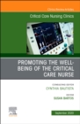 Image for Promoting the well-being of the critical care nurse : Volume 32-3