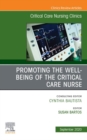 Image for Promoting the Well-Being of the Critical Care Nurse : Volume 32-3
