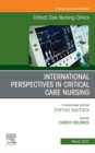Image for International perspectives in critical care nursing : 33-1
