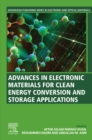 Image for Advances in Electronic Materials for Clean Energy Conversion and Storage Applications