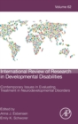 Image for Contemporary issues in evaluating treatment outcomes in neurodevelopmental disorders : Volume 62