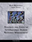 Image for Readings and Cases in International Human Resources Management
