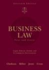 Image for Business Law : Text and Cases