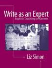 Image for Write as an Expert