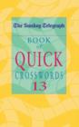 Image for The &quot;Sunday Telegraph&quot; Book of Quick Crosswords