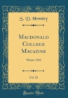 Image for Macdonald College Magazine, Vol. 22: Winter 1932 (Classic Reprint)