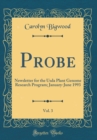 Image for Probe, Vol. 3: Newsletter for the Usda Plant Genome Research Program; January-June 1993 (Classic Reprint)