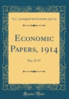 Image for Economic Papers, 1914: Nos. 35-37 (Classic Reprint)