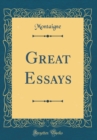 Image for Great Essays (Classic Reprint)