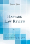 Image for Harvard Law Review, Vol. 5 (Classic Reprint)