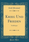 Image for Krieg Und Frieden: Erzahlungen (Classic Reprint)