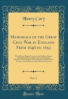 Image for Memorials of the Great Civil War in England From 1646 to 1652, Vol. 2: Edited From Original Letters in the Bodleian Library of Charles the First, Charles the Second, Queen Henrietta, Prince Rupert, Pr