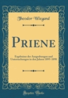 Image for Priene: Ergebnisse der Ausgrabungen und Untersuchungen in den Jahren 1895-1898 (Classic Reprint)