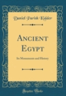 Image for Ancient Egypt: Its Monuments and History (Classic Reprint)