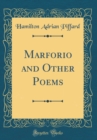 Image for Marforio and Other Poems (Classic Reprint)