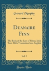 Image for Duanaire Finn, Vol. 2: The Book of the Lays of Fionn; Irish Text, With Translation Into English (Classic Reprint)