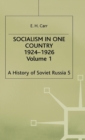 Image for History of Soviet Russia : Section 3 : Socialism in One Country 1924-1926