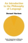 Image for An Introduction to the Philosophy of Language