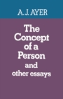 Image for Concept of a Person