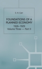 Image for A History of Soviet Russia : Foundations of a Planned Economy 1926-29