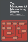 Image for Management of Manufacturing Systems