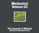 Image for Mechanical Science